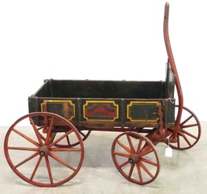 The Badger Farm Wagon goat wagon