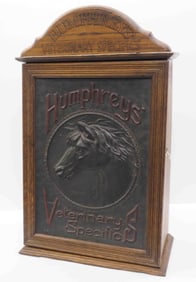 Humphreys' Veterinary Specifics product cabinet