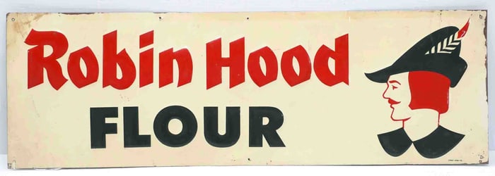 Robin Hood Flour sign