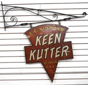 Keen Kutter die cut sign with hanger