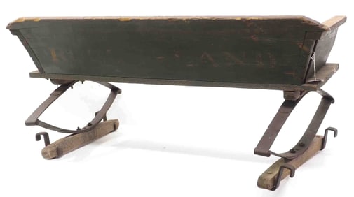 Rock Island box wagon seat