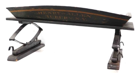 Henry & Allen, Auburn NY box wagon seat