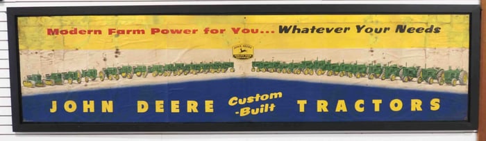 John Deere Tractors dealer banner