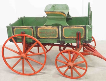 Harvard goat wagon with pull handle