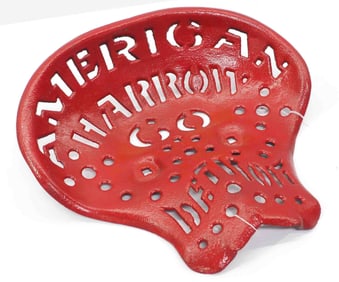 American Harrow cast iron seat