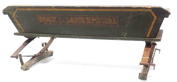 The Rock Island Special box wagon seat