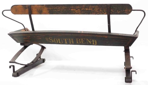 The South Bend box wagon seat