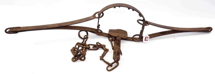 Cast iron bear trap
