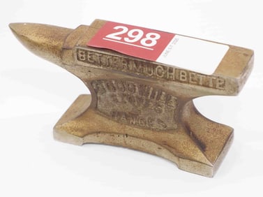 Goodwill Stoves & Ranges advertising anvil