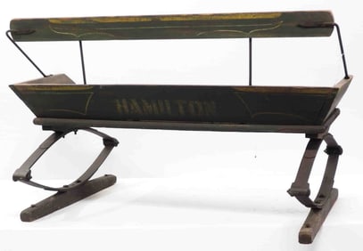 Hamilton box wagon seat