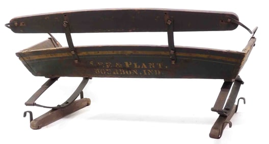 Lee & Plant, Bourbon IN box wagon seat