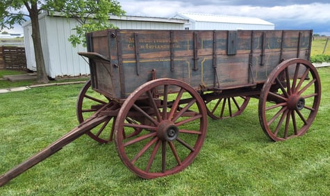Birdsell bed box wagon