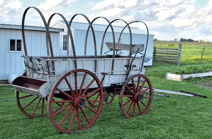 CSA military wagon with seat