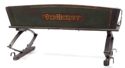 Old Hickory box wagon seat, WOW!