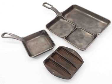 (3) Pieces of Griswold