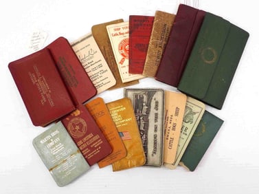 (15) Livestock pocket ledgers