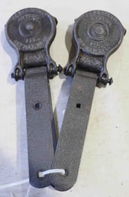 Pair of Porter barn door rollers