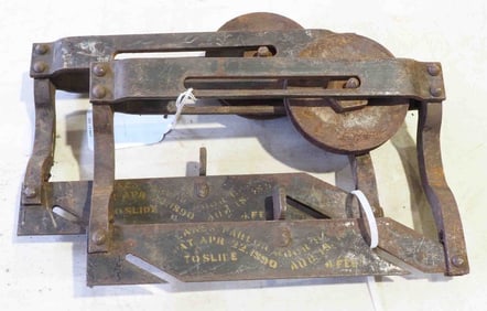 Pair of Lakes Parlor Door Rollers