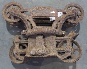 Myers 4" Unloader steel track hay trolley