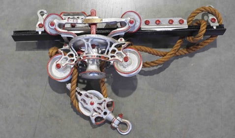 Ashland Myers hay trolley