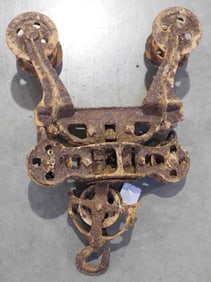 Wood beam Ideal swivel hay trolley