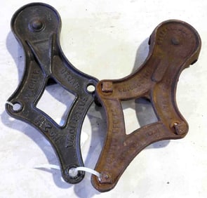 (2) Barn door rollers