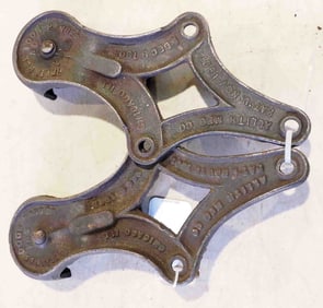 Pair of Allith Reliable barn door rollers