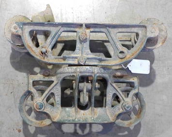 Beatty 4" steel track hay trolley