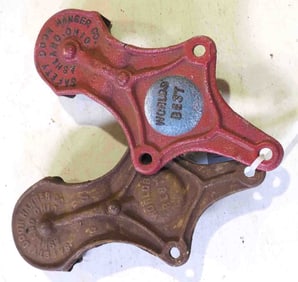 Pair of Worlds Best barn door rollers