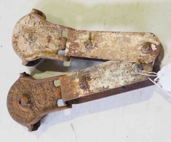 Pair of Myers Stayon barn door rollers