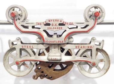 Myers 7" Adjustable steel bearing hay trolley