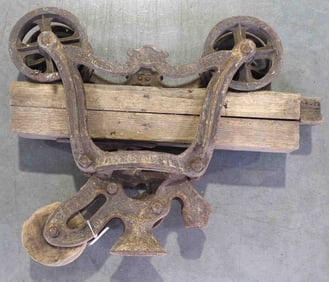 Ney 45 wood beam hay trolley