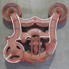 Louden Junior Cable hay trolley