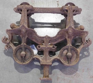 Chambard's Elevator wood beam hay trolley