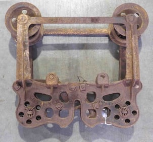 Milwaukee Improved wood beam hay trolley