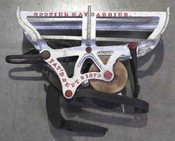 Hoosier slider hay trolley