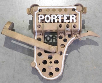 Porter 2x4 track cut-out hay trolley