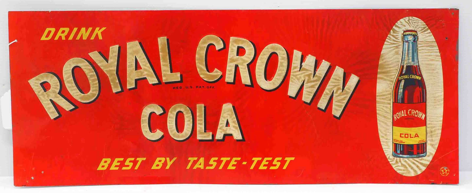 Drink Royal Crown Cola sign
