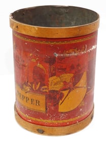 Pepper barrel for A.P. Tuller & Co.