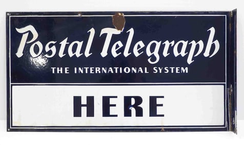 Postal Telegraph sign