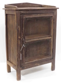 Early, small wooden pie safe