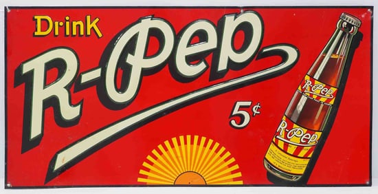 Drink R-Pep 5-cents sign