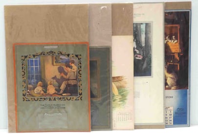 (5) Early advertising calendars