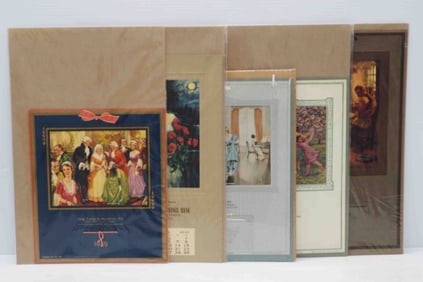 (5) Early advertising calendars