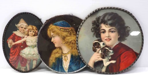 (3) Early framed pictures