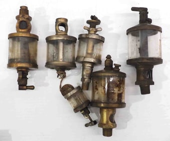 (5) Brass oilers