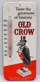 Old Crow Kentucky Whiskey thermometer