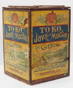 To-Ko Java & Mocha Coffee wooden box