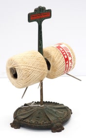 Chicago Printed String Co. cast iron stand