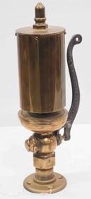 Longergan brass steam whistle
